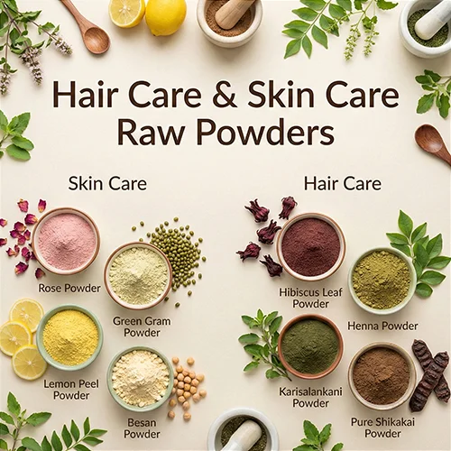 Herbal Powders for Skin Care